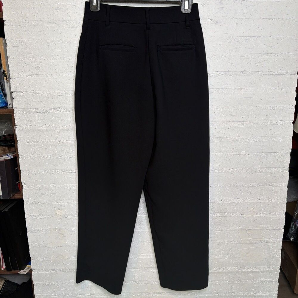 Aritzia Wilfred Jallade Pant Crepe Ankle Crop Black 2 Office Siren Capsule - Picture 6 of 9